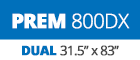 31.5" x 60" to 83"